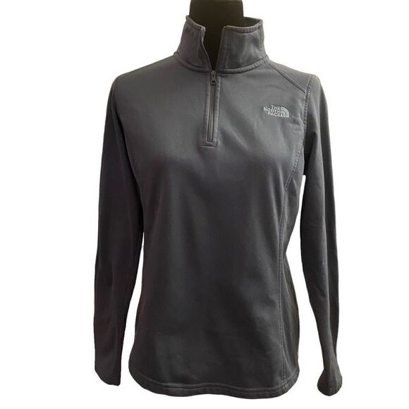 The North Face Winter Warm Essential‎ 1/4 Zip Gray Pullover Size M - Picture 1 of 15